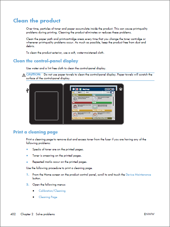 HP Color LaserJet M575 MFP Service Troubleshooting Manual-5